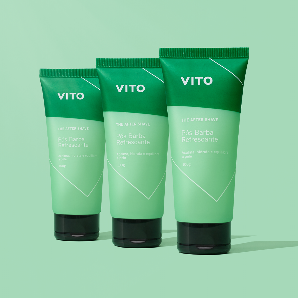 Pós Barba Vito The After Shave - creme hidratante pós barba, refresca e hidrata o rosto